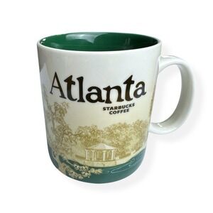 Starbucks Atlanta Mug Global Icon City Collector Georgia Tea & Coffee Cup 16 oz